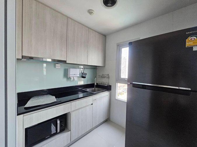 picture For rent 🔺Niche Mono Ramkhamhaeng🔺ONE BEDROOM Plus, beautiful room, decorated, ready to move in, fully furnished. - 15/19