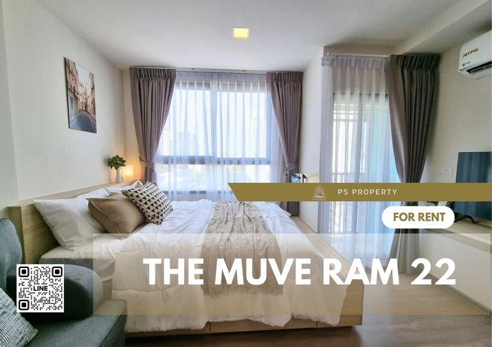 รูป ให้เช่า 📍THE MUVE Ram 22 ✨ONE BEDROOM เฟอร์นิเจอร์และเครื่องใช้ไฟฟ้าครบ พร้อมเข้าอยู่ ใกล้ APL รามคำแหง🚆 - รูปที่ 1/11