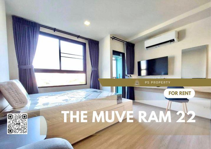 รูป ให้เช่า 🎈THE MUVE Ram 22🎈ห้องสวย ตกแต่ง เฟอร์นิเจอร์และเครื่องใช้ไฟฟ้าครบ 🚆ใกล้ APL รามคำแหง - รูปที่ 1/10