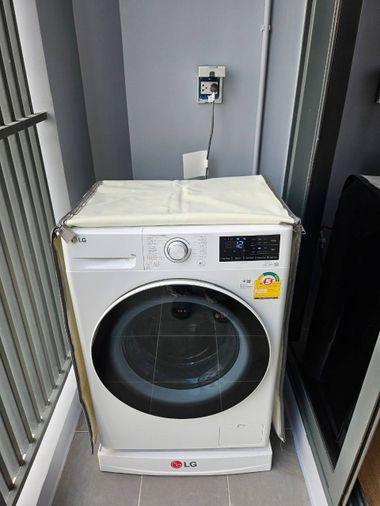 picture For rent ✨Modiz Rhyme Ramkhamhaeng✨Corner room, beautiful view, decorated, private, complete with furniture and electrical appliances. - 10/11