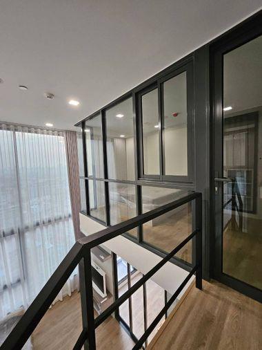 picture For rent ✨Modiz Rhyme Ramkhamhaeng✨Corner room, beautiful view, decorated, private, complete with furniture and electrical appliances. - 4/11