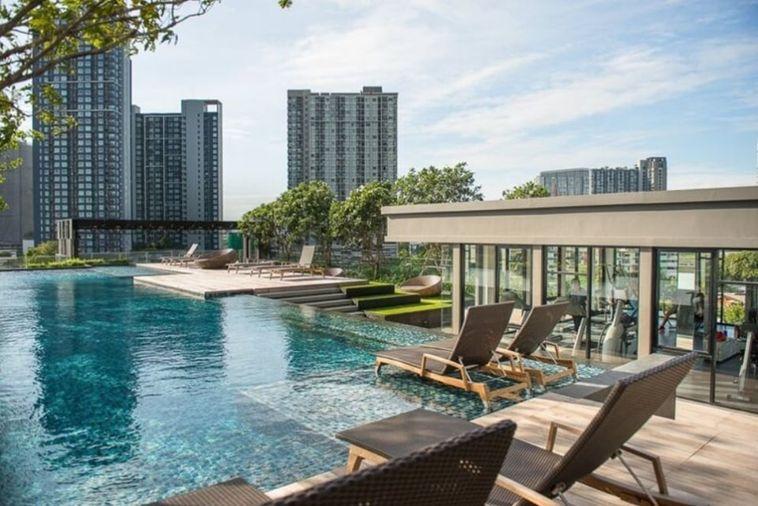 รูป ให้เช่า ✨ The Base Park West Sukhumvit 77 ✨ เฟอร์นิเจอร์ เครื่องใช้ไฟฟ้าครบ ใกล้ BTS อ่อนนุช - รูปที่ 17/18