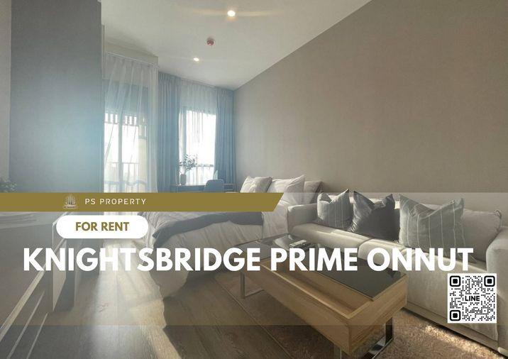 รูป ให้เช่า 📣Knightsbridge Prime Onnut📣 ห้องสวยตกแต่งครบพร้อม เฟอร์นิเจอร์ เครื่องใช้ไฟฟ้า ใกล้ BTS อ่อนนุช - รูปที่ 1/15
