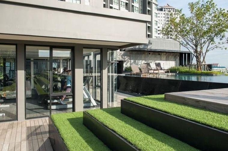 รูป ให้เช่า ✨ The Base Park West Sukhumvit 77 ✨ เฟอร์นิเจอร์ เครื่องใช้ไฟฟ้าครบ ใกล้ BTS อ่อนนุช - รูปที่ 16/18