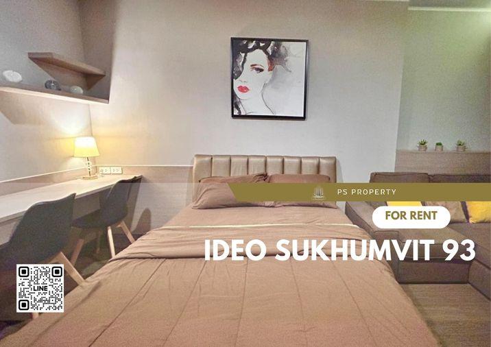 รูป ให้เช่า ✨ IDEO Sukhumvit 93 ✨ ใกล้ BTS บางจาก เฟอร์นิเจอร์ เครื่องใช้ไฟฟ้าครบ  - รูปที่ 1/12
