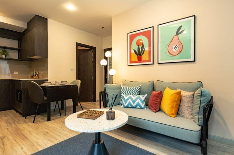 รูป Rds-3828 ให้เช่าคอนโด  XT HuaiKhwang   นัดชมห้อง 👉line : @propertybkk1 - รูปที่ 4/6