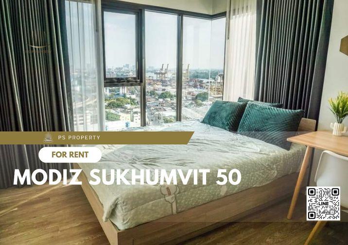 picture For rent 🔥 MODIZ Sukhumvit 50 🔥 Fully decorated room. With furniture Complete with electrical appliances, near BTS On Nut - 1/11