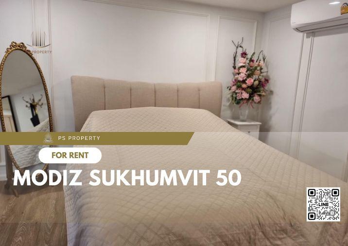 รูป ให้เช่า 📣 MODIZ Sukhumvit 50 📣 ห้อง DUPLEX เฟอร์นิเจอร์ เครื่องใช้ไฟฟ้าครบ ใกล้ BTS อ่อนนุช - รูปที่ 1/12