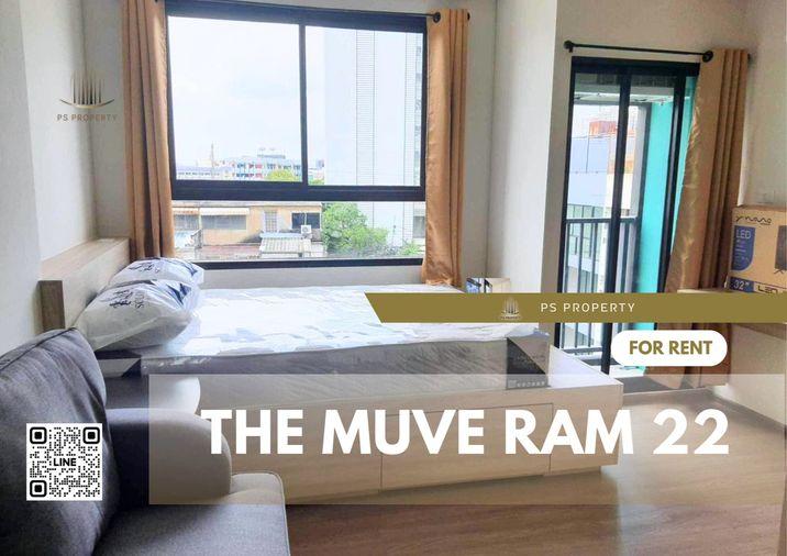 รูป ให้เช่า 🦋The Muve Ram 22🦋 ห้องสวย แต่งครบ บิ้วอิน เฟอร์นิเจอร์และเครื่องใช้ไฟฟ้าครบ 🚆ใกล้ MRT รามคำแหง - รูปที่ 1/11