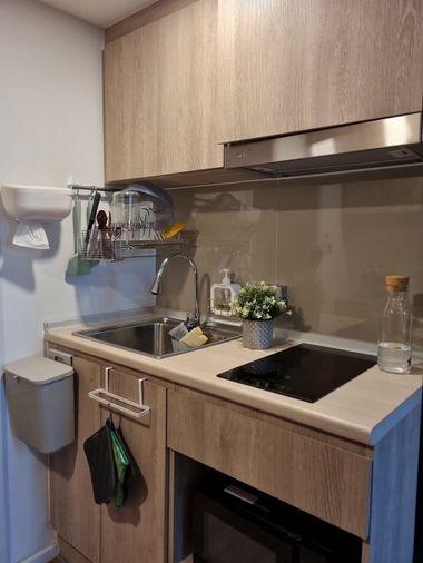 รูป ให้เช่า 📣 MODIZ Sukhumvit 50 📣 ห้อง DUPLEX เฟอร์นิเจอร์ เครื่องใช้ไฟฟ้าครบ ใกล้ BTS อ่อนนุช - รูปที่ 7/12
