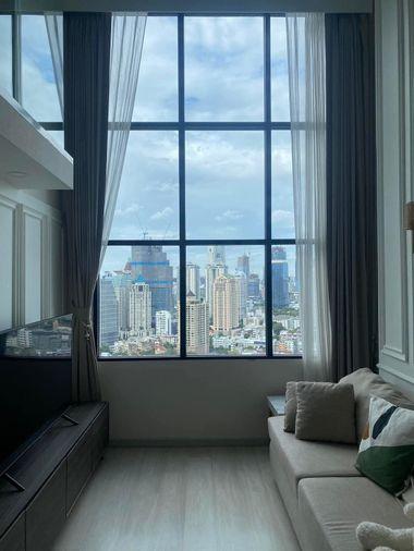 รูป ให้เช่า 📣 Knightsbridge Prime Sathorn 📣 ห้อง DUPLEX เฟอร์นิเจอร์ เครื่องใช้ไฟฟ้าครบ ใกล้ BTS ช่องนนทรี - รูปที่ 4/11