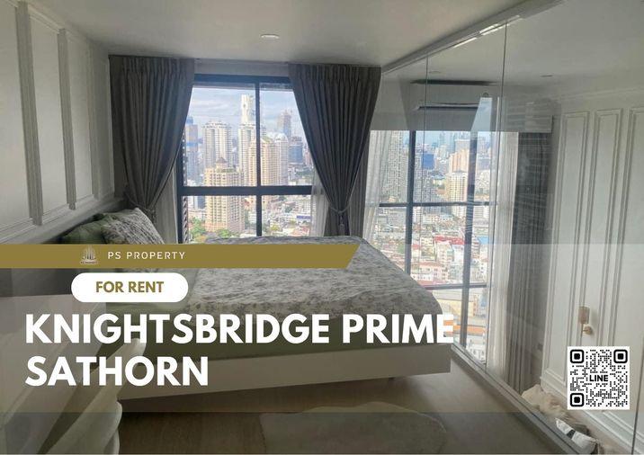 รูป ให้เช่า 📣 Knightsbridge Prime Sathorn 📣 ห้อง DUPLEX เฟอร์นิเจอร์ เครื่องใช้ไฟฟ้าครบ ใกล้ BTS ช่องนนทรี - รูปที่ 1/11