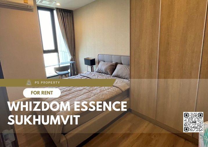 รูป ให้เช่า ✨ Whizdom Essence Sukhumvit ✨ เฟอร์นิเจอร์ เครื่องใช้ไฟฟ้าครบ ใกล้ BTS ปุณณวิถี - รูปที่ 1/11