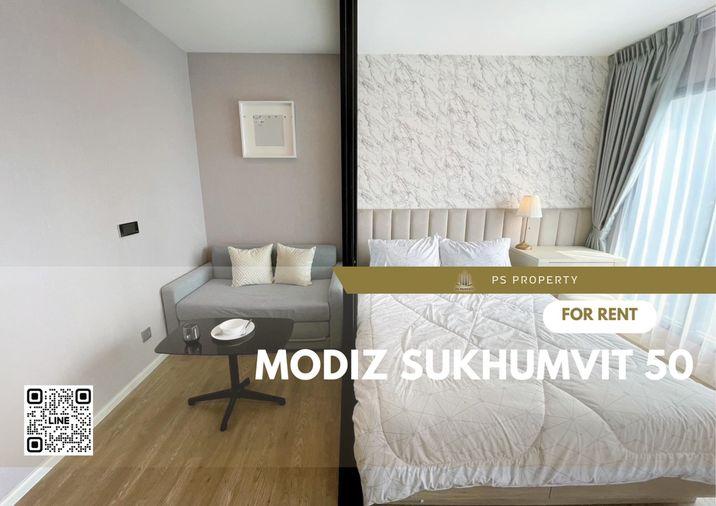 รูป ให้เช่า ✨ MODIZ Sukhumvit 50 ✨ ห้องสวย พร้อมเฟอร์นิเจอร์และเครื่องใช้ไฟฟ้า ใกล้ BTS อ่อนนุช - รูปที่ 1/7