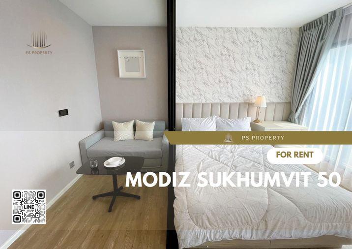 รูป ให้เช่า ✨ MODIZ Sukhumvit 50 ✨ ห้องสวย พร้อมเฟอร์นิเจอร์และเครื่องใช้ไฟฟ้า ใกล้ BTS อ่อนนุช - รูปที่ 1/7