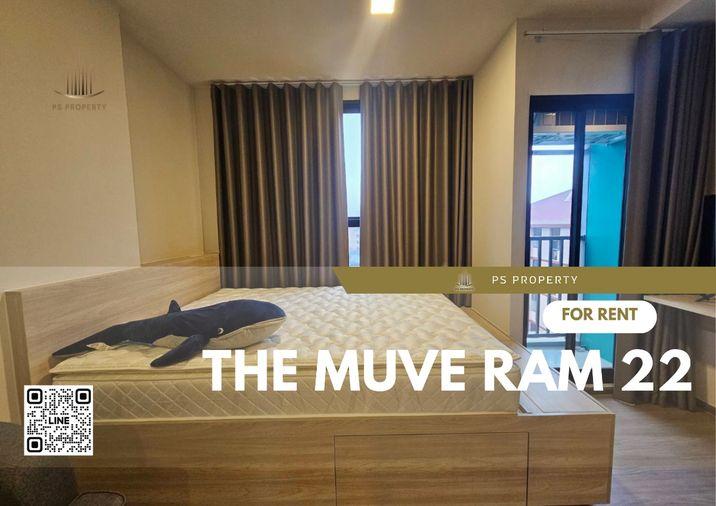 picture For rent 🔥 THE MUVE Ram 22 🔥 furniture, complete electrical appliances, near MRT Ramkhamhaeng - 1/8