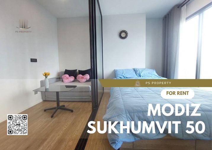 picture For rent ✨ MODIZ Sukhumvit 50 ✨ furniture, complete electrical appliances, near BTS On Nut. - 1/7