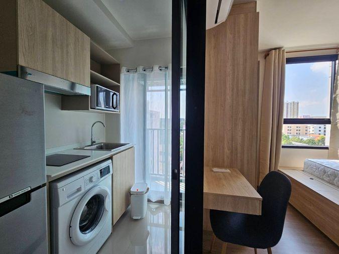 picture For rent 🔥 THE MUVE Ram 22 🔥 furniture, complete electrical appliances, near MRT Ramkhamhaeng - 8/10