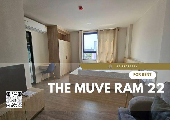 picture For rent 🔥 THE MUVE Ram 22 🔥 furniture, complete electrical appliances, near MRT Ramkhamhaeng - 1/10