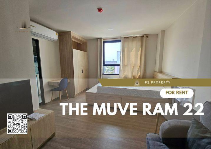 picture For rent ðĨ THE MUVE Ram 22 ðĨ furniture, complete electrical appliances, near MRT Ramkhamhaeng - 1/10