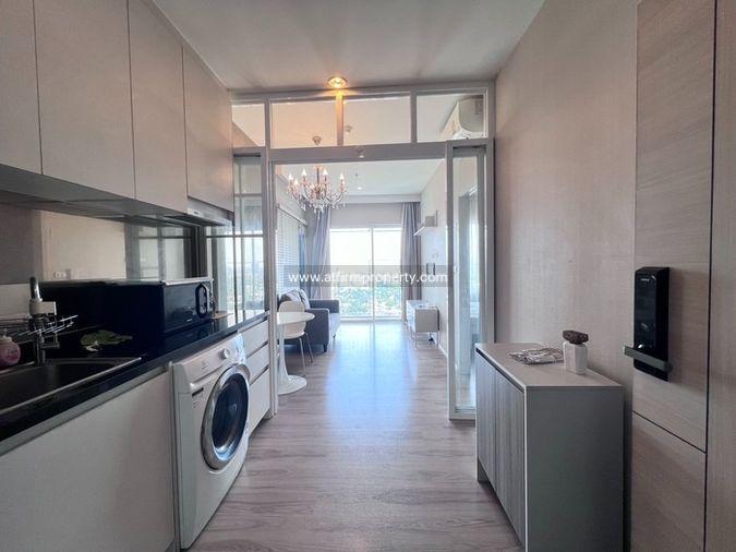 รูป 📌ขายห้องพร้อมผู้เช่า!! Amber By Eastern Star 1 ห้องนอน 34.37 ตร.ม. Fl.20 แต่งครบ Fully Furnished!! Line :@atfirm - รูปที่ 1/15