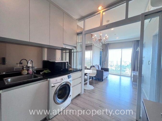 รูป 📌ขายห้องพร้อมผู้เช่า!! Amber By Eastern Star 1 ห้องนอน 34.37 ตร.ม. Fl.20 แต่งครบ Fully Furnished!! Line :@atfirm - รูปที่ 2/15