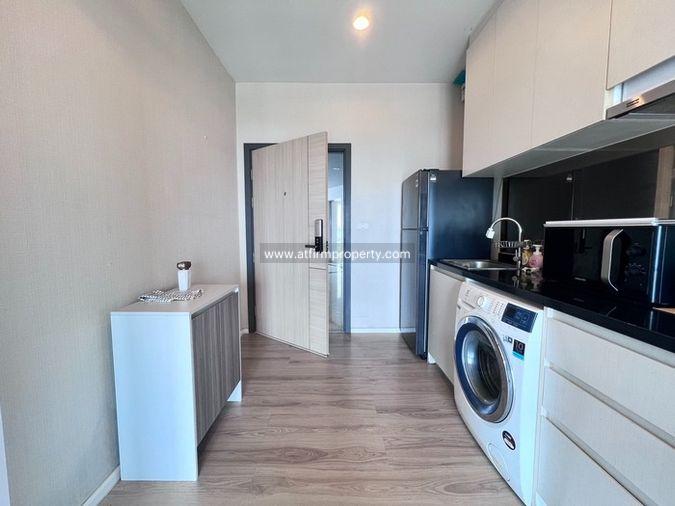 รูป 📌ขายห้องพร้อมผู้เช่า!! Amber By Eastern Star 1 ห้องนอน 34.37 ตร.ม. Fl.20 แต่งครบ Fully Furnished!! Line :@atfirm - รูปที่ 3/15