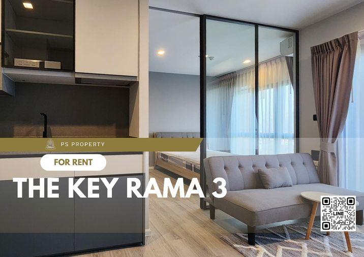 รูป ให้เช่า ✨ The Key Rama 3 ✨ เฟอร์นิเจอร์ และ เครื่องใช้ไฟฟ้าครบ ใกล้ Terminal 21 พระราม3 - รูปที่ 1/11