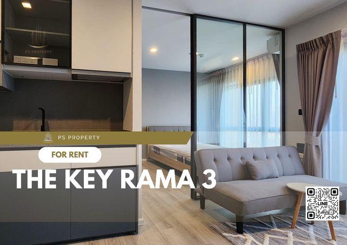 รูป ให้เช่า ✨ The Key Rama 3 ✨ เฟอร์นิเจอร์ และ เครื่องใช้ไฟฟ้าครบ ใกล้ Terminal 21 พระราม3 - รูปที่ 1/11