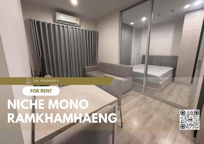 picture For rent 📌 Niche Mono Ramkhamhaeng 📌 Complete furniture and electrical appliances. Ready to move in - 1/12