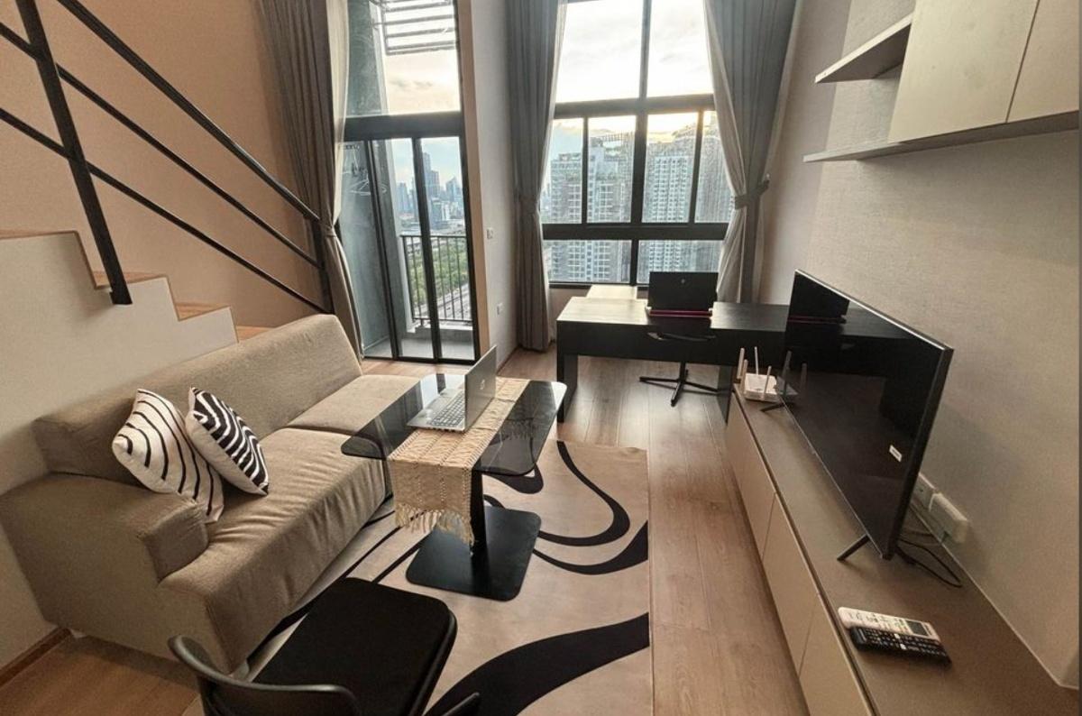 picture for rent Ideo Rama9-Asoke. 1bed 35sqm. Line id: @pfagent - 1/9