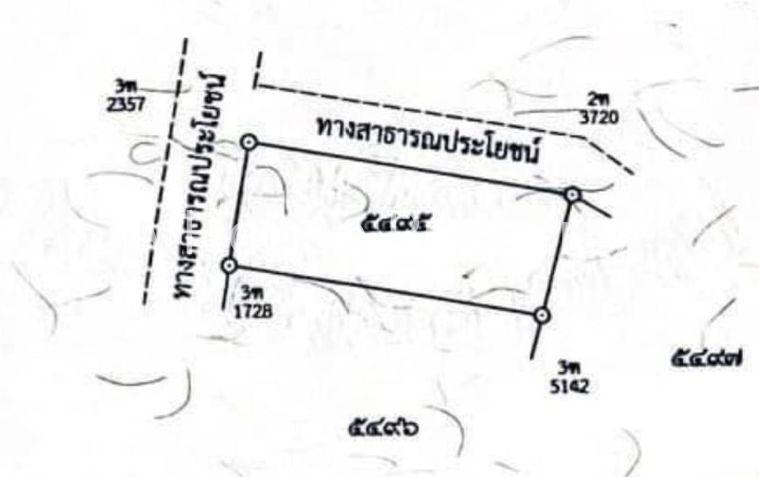 picture Nine kilometers of land for sale, Sriracha, beautiful plot, mountain view, next to public road. - 6/7