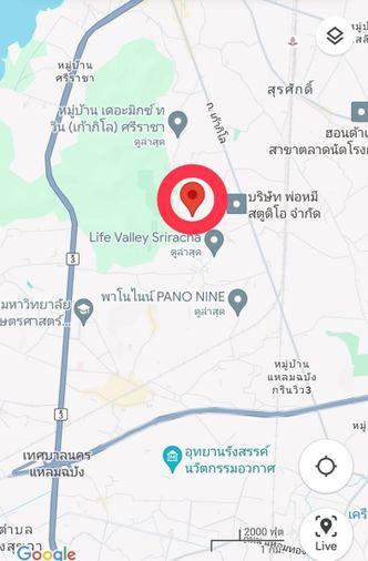 picture Nine kilometers of land for sale, Sriracha, beautiful plot, mountain view, next to public road. - 7/7