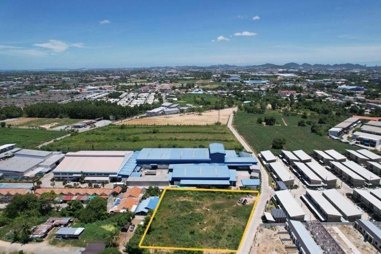 picture Sri Racha Lake land, orange area, industrial area Sahapat Machine Zone - 3/10
