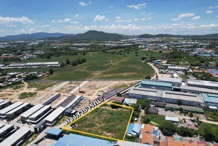 picture Sri Racha Lake land, orange area, industrial area Sahapat Machine Zone - 4/10