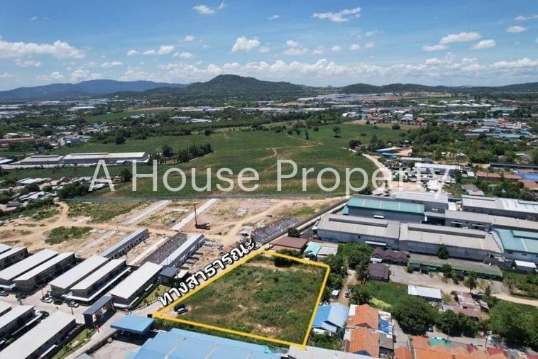 picture Sri Racha Lake land, orange area, industrial area Sahapat Machine Zone - 4/10