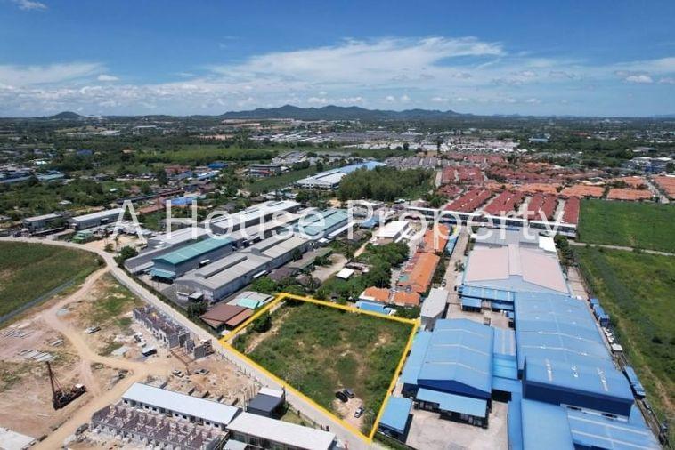picture Sri Racha Lake land, orange area, industrial area Sahapat Machine Zone - 2/10