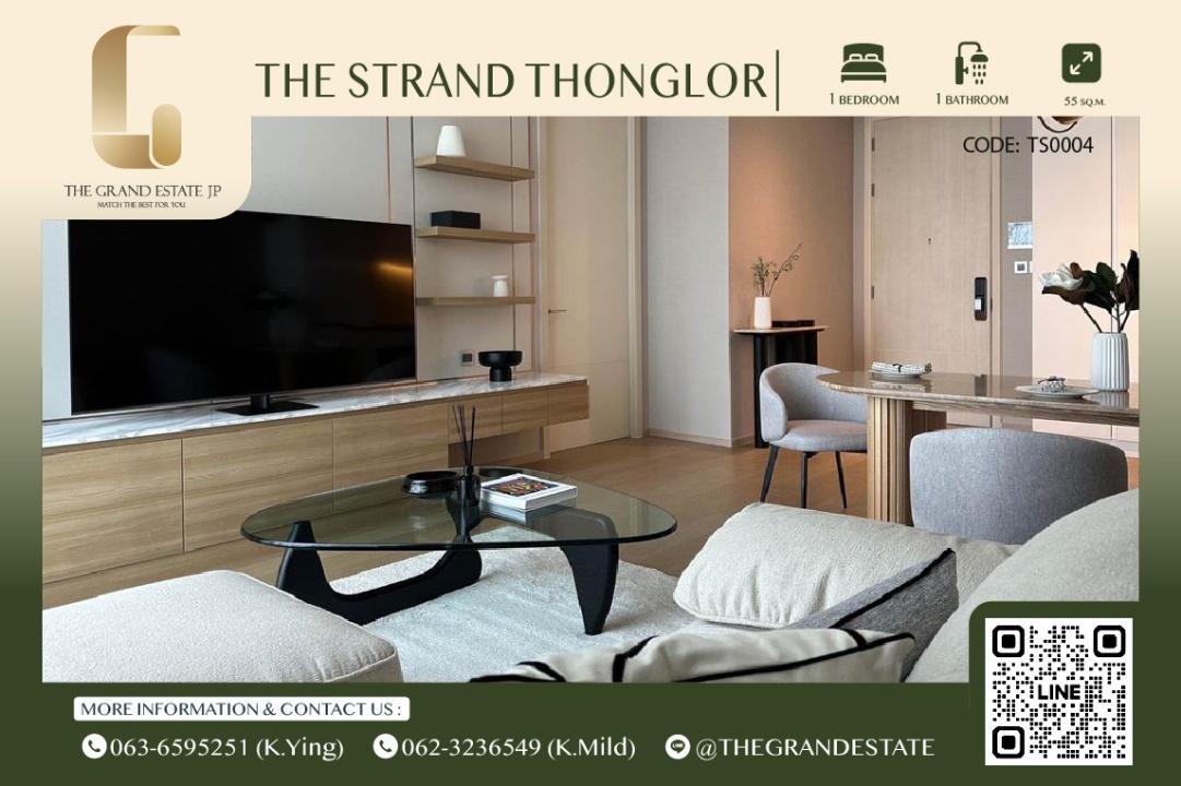 รูป ⭐️The Strand Thonglor⭐️ห้องสวย สไตล์ Modern เฟอร์นิเจอร์ครบ ราคาดีมาก!!! พร้อมเข้าอยู่ - รูปที่ 1/12