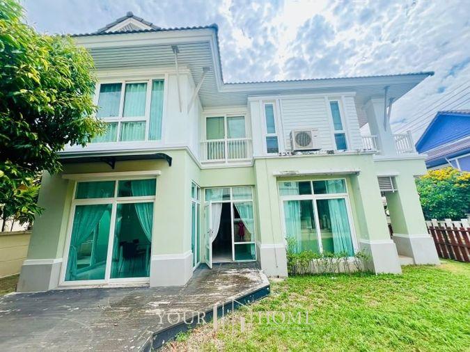 รูป บ้านคาซาลูน่า (ติดทะเลบางแสน) - บ้านเดี่ยวให้เช่า 3 ห้องนอน - เงียบสงบเป็นส่วนตัว ความปลอดภัยสูง - รูปที่ 1/20