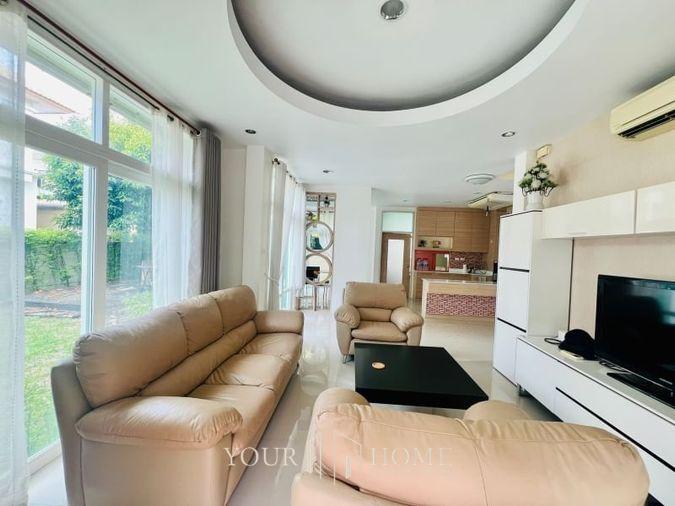 รูป บ้านคาซาลูน่า (ติดทะเลบางแสน) - บ้านเดี่ยวให้เช่า 3 ห้องนอน - เงียบสงบเป็นส่วนตัว ความปลอดภัยสูง - รูปที่ 3/20