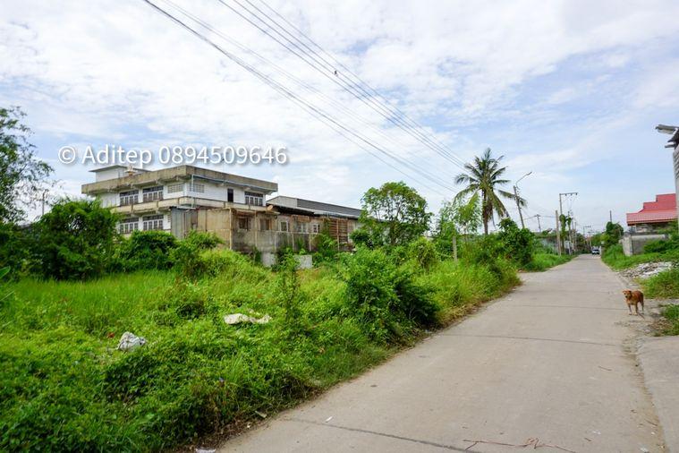 รูป ขายที่ดิน พื้นที่สีม่วง สมุทรปราการ 200 ตร.วา ซอยสุขสวัสดิ์ 78 แยก 18 ถมแล้ว เหมาะสร้างโรงงาน โกดังสินค้า - รูปที่ 7/9