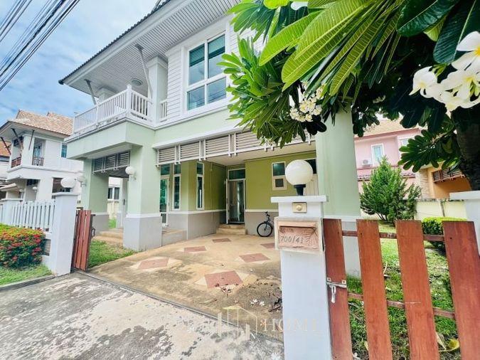 รูป บ้านคาซาลูน่า (ติดทะเลบางแสน) - บ้านเดี่ยวให้เช่า 3 ห้องนอน - เงียบสงบเป็นส่วนตัว ความปลอดภัยสูง - รูปที่ 2/20