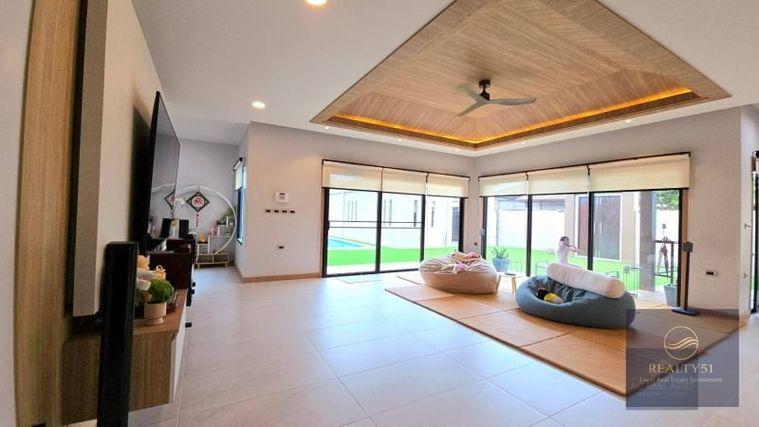 รูป บ้านพูลวิลล่าหรู พร้อมอยู่ โครงการ บ้านพัทยา 5 ห้วยใหญ่ - รูปที่ 10/24