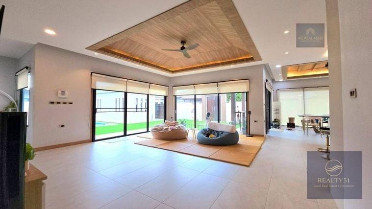 รูป บ้านพูลวิลล่าหรู พร้อมอยู่ โครงการ บ้านพัทยา 5 ห้วยใหญ่ - รูปที่ 9/24