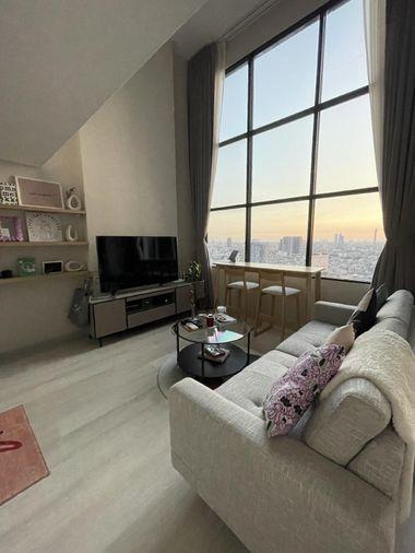 รูป ให้เช่า 📌 Knightsbridge Prime Sathorn 📌  ห้อง DUPIEX เฟอร์นิเจอร์ และ เครื่องใช้ไฟฟ้าครบ ใกล้ BTS ช่องนนทรี - รูปที่ 2/9