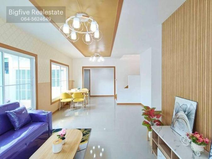 รูป A67-044 🌟 ขายบ้านแฝด 2 ชั้น หมู่บ้านพฤกษา 14B วัดลาดปลาดุก นนทบุรี ตกแต่งใหม่พร้อมอยู่ - รูปที่ 4/13