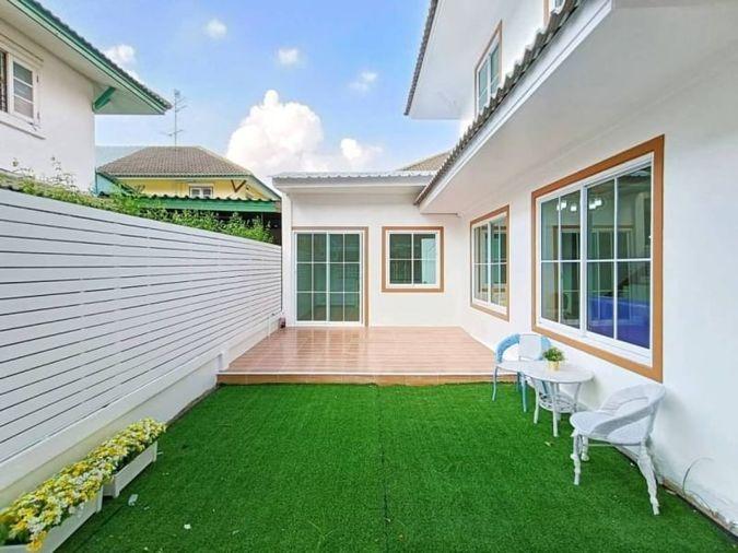 รูป  A67-044 🌟 ขายบ้านแฝด 2 ชั้น หมู่บ้านพฤกษา 14B วัดลาดปลาดุก นนทบุรี  ตกแต่งใหม่พร้อมอยู่ - รูปที่ 2/13