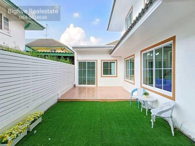 รูป A67-044 🌟 ขายบ้านแฝด 2 ชั้น หมู่บ้านพฤกษา 14B วัดลาดปลาดุก นนทบุรี ตกแต่งใหม่พร้อมอยู่ - รูปที่ 2/13