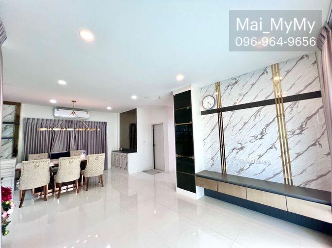 รูป ขายด่วน‼️บ้านเดี่ยว The City ราชพฤกษ์ - ปิ่นเกล้า ขนาด 67.5 วา พื้นที่ใช้สอยประมาณ 300 ตรม. 4 นอน | 3 น้ำ ต่อเติมตกแต่งบิวอินทั้งหลัง - รูปที่ 6/28