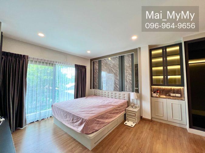 รูป ขายด่วน‼️บ้านเดี่ยว The City ราชพฤกษ์ - ปิ่นเกล้า ขนาด 67.5 วา พื้นที่ใช้สอยประมาณ 300 ตรม. 4 นอน | 3 น้ำ ต่อเติมตกแต่งบิวอินทั้งหลัง - รูปที่ 23/28